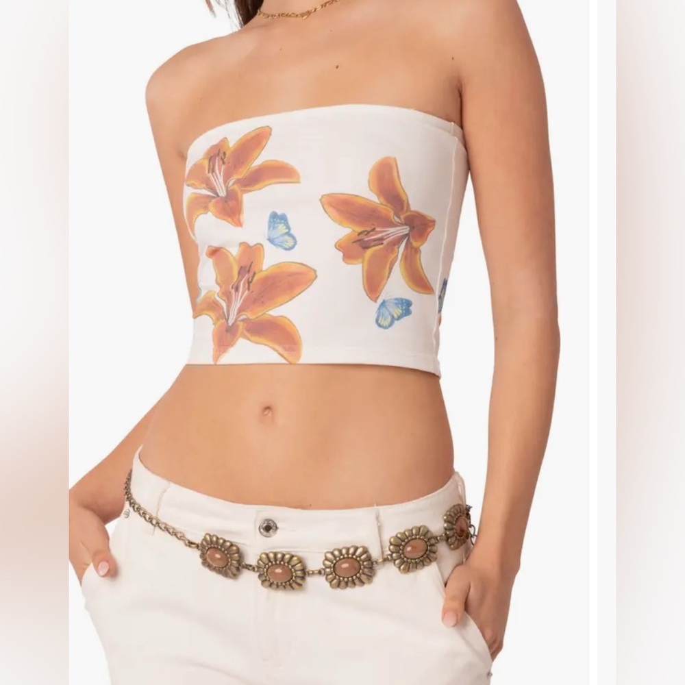 Tigerlily Tube Top Size S NEVER WORN